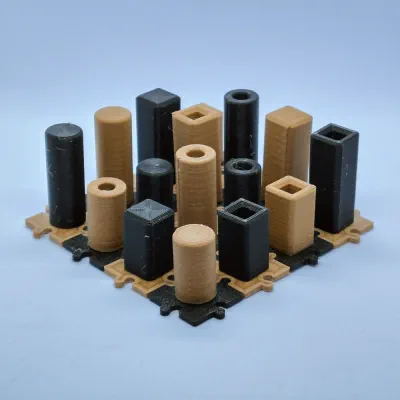 Tauler amb totes les peces